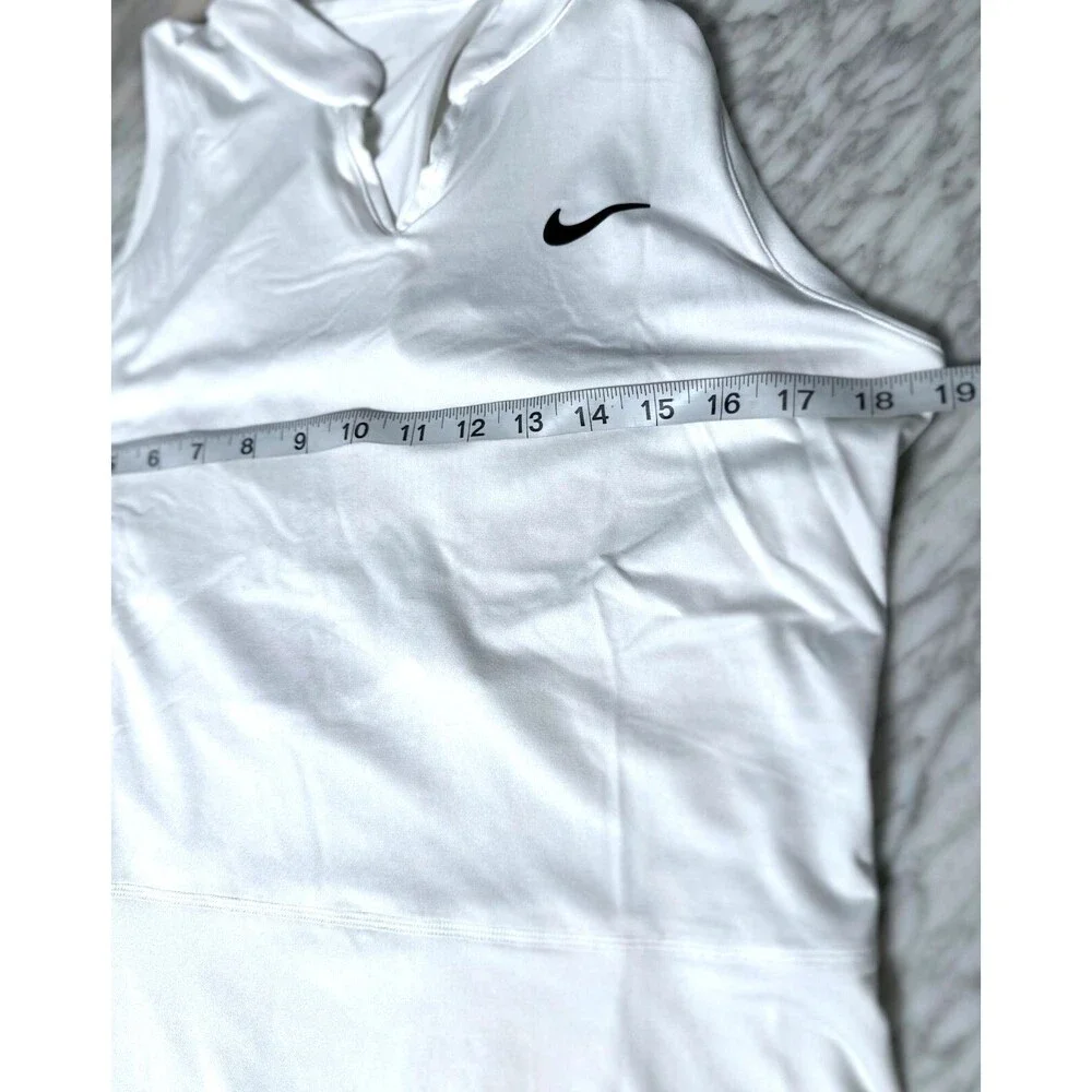 Nike NikeCourt Dri-FIT Victory Tennis Dress DV3490-100 White Women’s Size Large